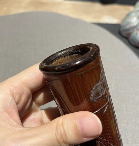 古玩雜項竹刻真品鑒賞圖