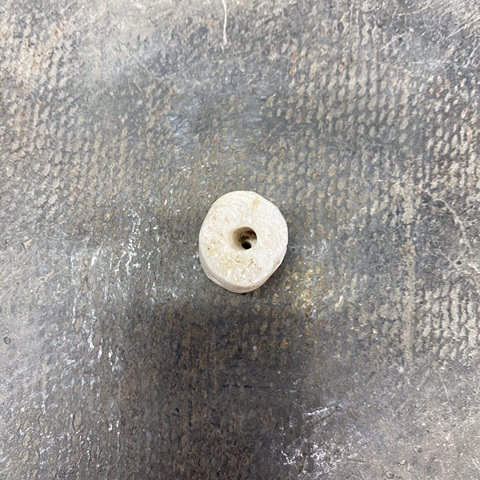 古玩陶瓷漢白玉珠子真品鑒賞圖