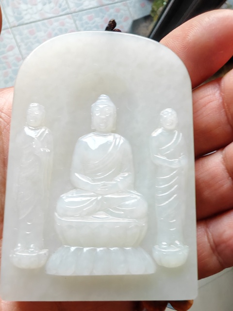 古玩玉器佛牌子真品鑒賞圖