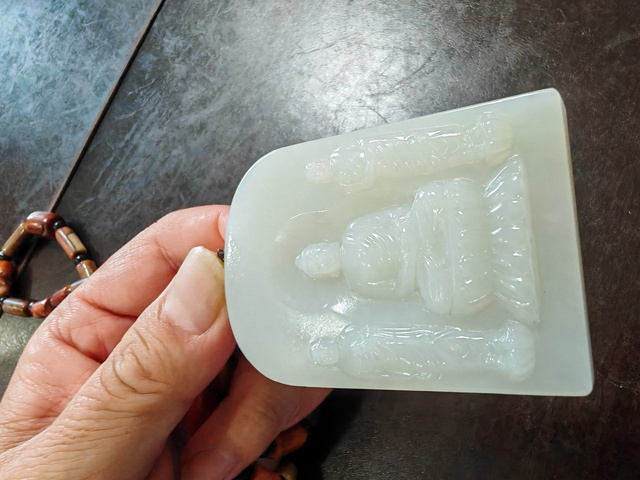 古玩玉器佛牌子真品鑒賞圖