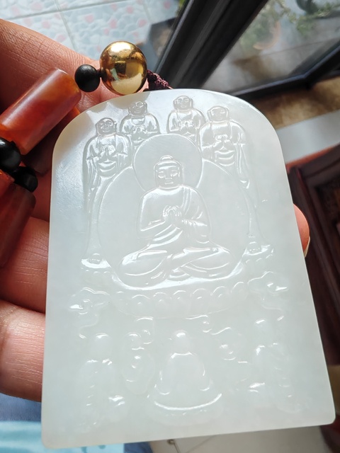 古玩玉器佛牌子真品鑒賞圖