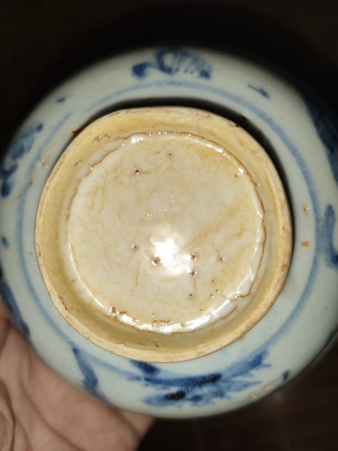 古玩陶瓷青花人物故事紋茶碗，平臺(tái)不允許估價(jià)真品鑒賞圖