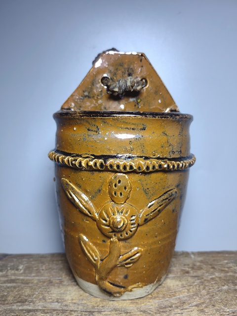 古玩陶瓷掛簍真品鑒賞圖
