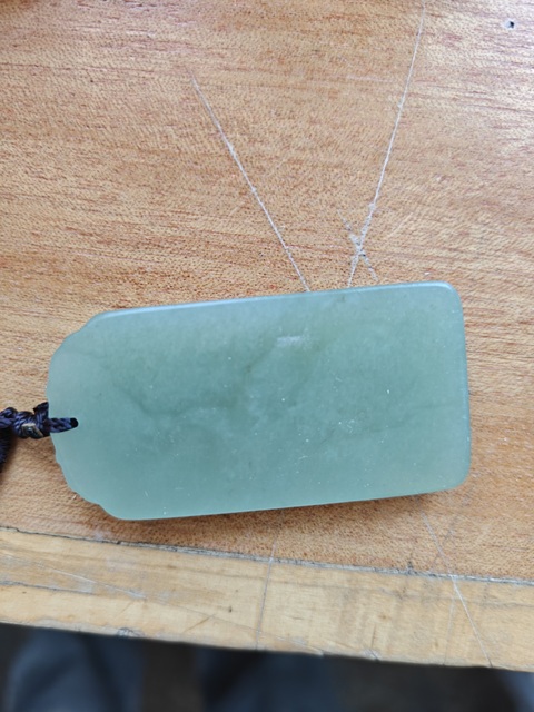 古玩玉器關公牌子真品鑒賞圖
