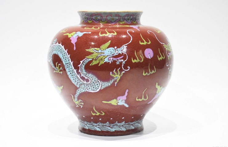 古玩陶瓷罐真品鑒賞圖