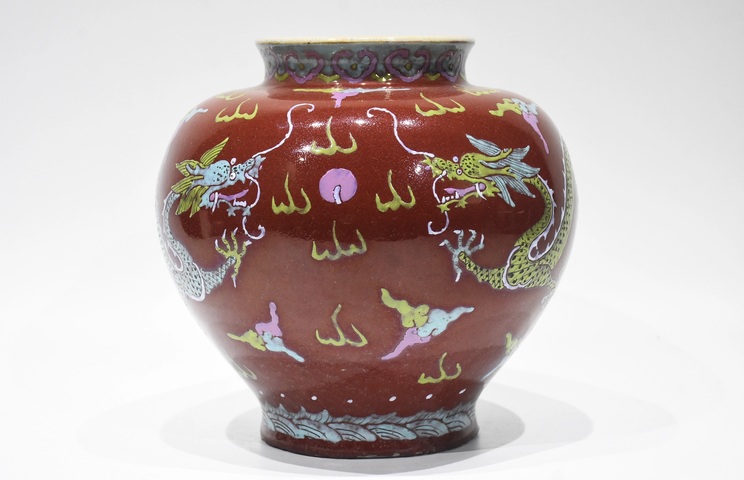 古玩陶瓷罐真品鑒賞圖