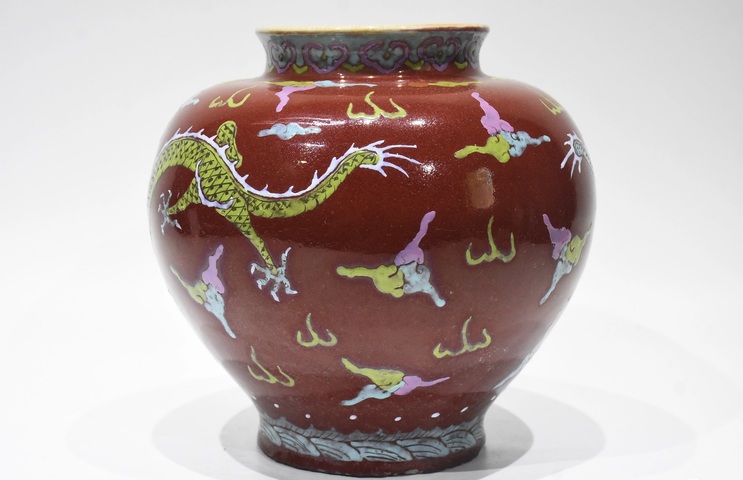 古玩陶瓷罐真品鑒賞圖