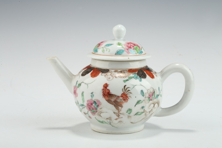 古玩陶瓷雍正·粉彩大吉圖壺真品鑒賞圖