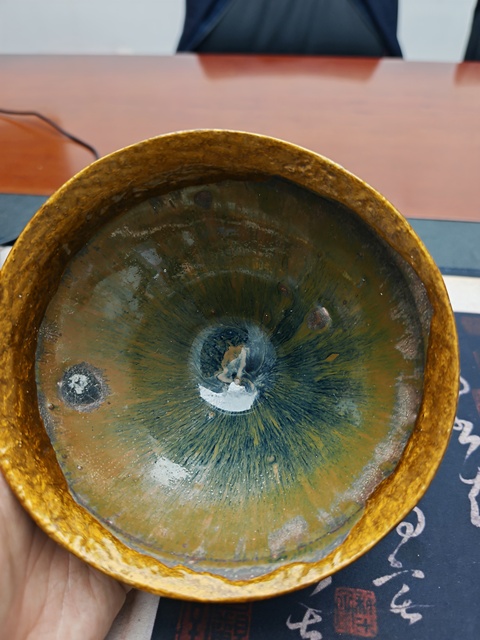 古玩陶瓷建窯盞標本（疑似窯址）真品鑒賞圖