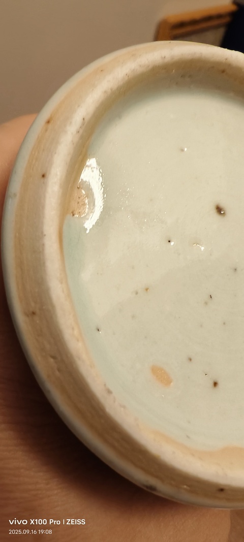 古玩陶瓷清早期鐵線描人物紋瓶真品鑒賞圖