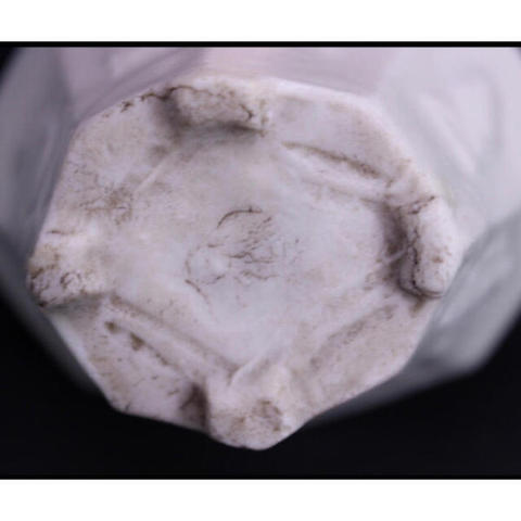 古玩陶瓷德化白瓷八方杯真品鑒賞圖