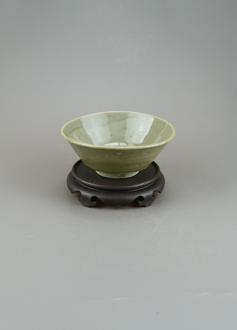 古玩陶瓷明代·青釉碗真品鑒賞圖