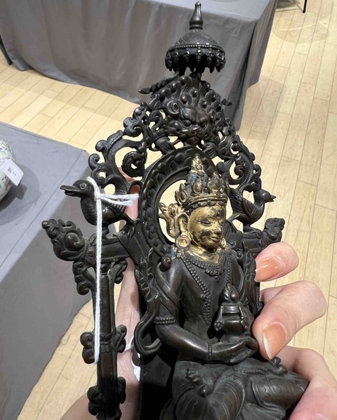 古玩銅器造像真品鑒賞圖