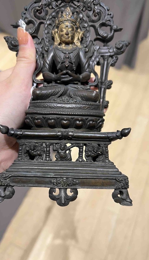 古玩銅器造像真品鑒賞圖