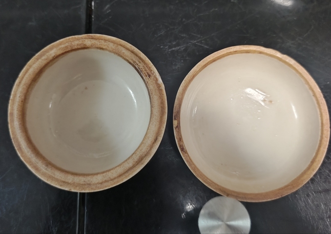 古玩陶瓷民國 粉彩花鳥紋蓋盒真品鑒賞圖