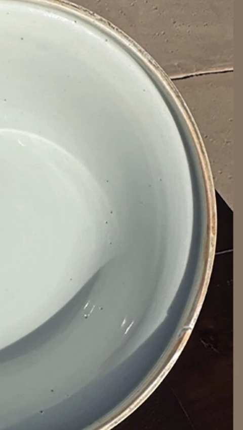 古玩陶瓷青花捧盒真品鑒賞圖