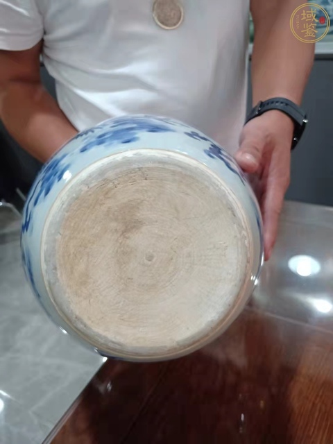 古玩陶瓷青花云龍三現圖罐真品鑒賞圖