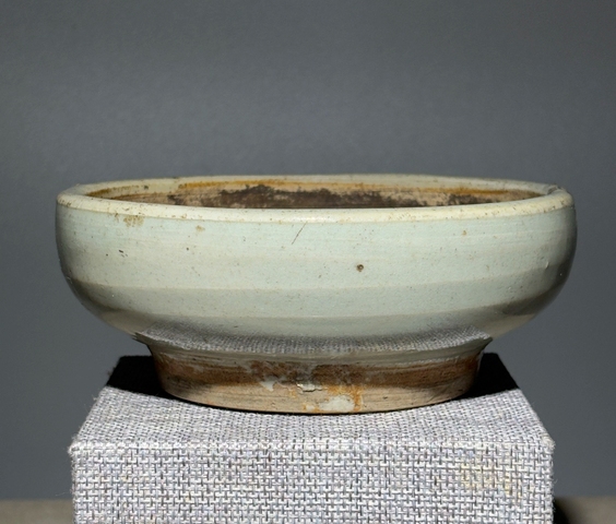 古玩陶瓷龍泉青瓷水洗真品鑒賞圖