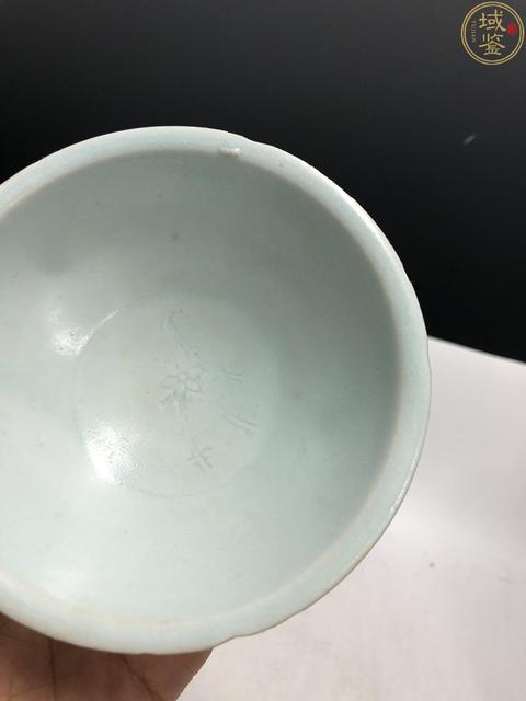 古玩陶瓷南宋精品·湖田窯印花卉紋盞拍賣，當前價格6000元
