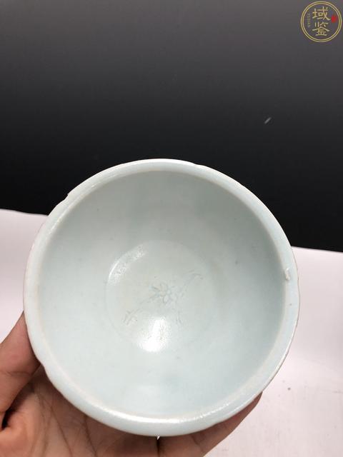 古玩陶瓷南宋精品·湖田窯印花卉紋盞拍賣，當前價格6000元
