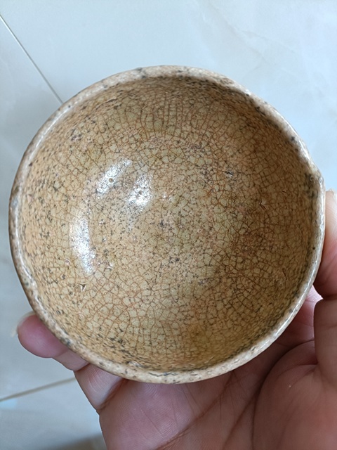 古玩陶瓷罕見珍品唐代青瓷哥釉茶盞拍賣,當前價格2980元