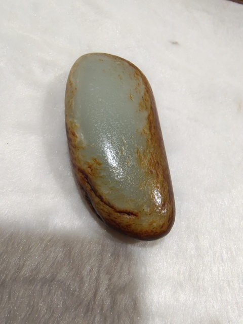 古玩玉器和田玉籽料原石真品鑒賞圖
