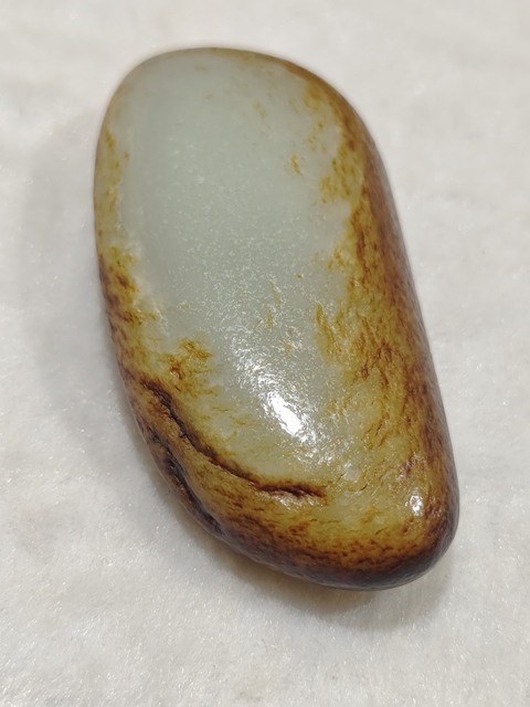 古玩玉器和田玉籽料原石真品鑒賞圖