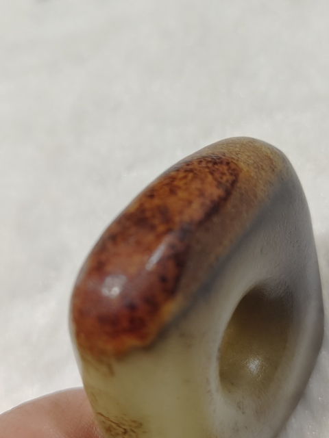 古玩玉器和田玉雕“素紋璧”拍賣,當前價格3500元