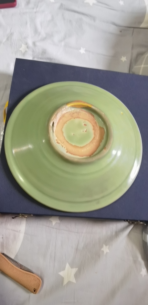 古玩陶瓷龍泉窯盤真品鑒賞圖