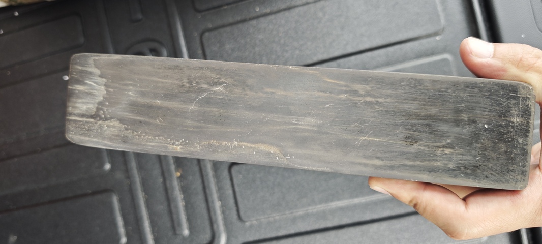 古玩雜項(xiàng)仿宋坑的端石抄手硯真品鑒賞圖