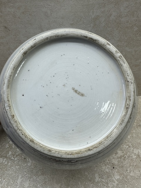 古玩陶瓷清康熙青花花卉開窗鳳紋罐拍賣,當(dāng)前價(jià)格45000元