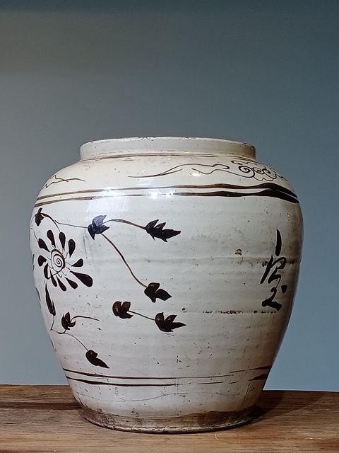 古玩陶瓷罐真品鑒賞圖