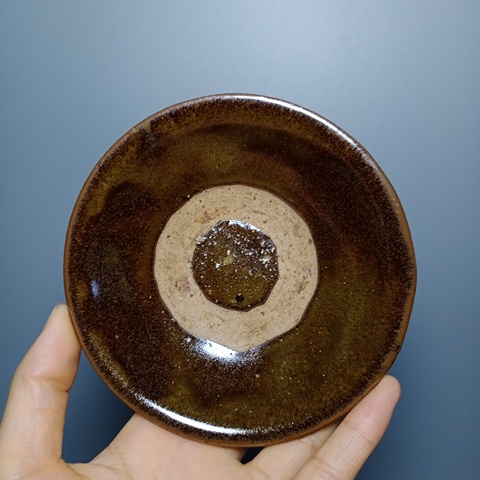 古玩陶瓷清代，磁州窯茶盞拍賣，當前價格88元