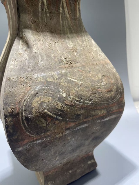古玩陶瓷漢·彩繪陶坊拍賣，當前價格1200元