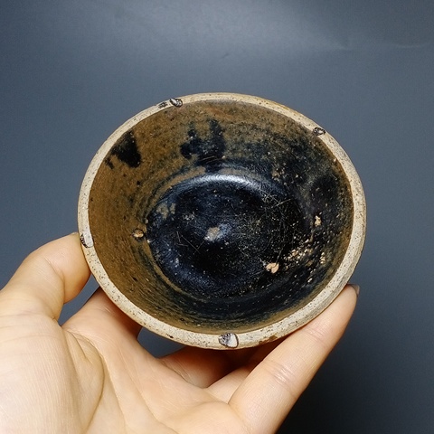 古玩陶瓷金元，茶盞拍賣，當前價格88元