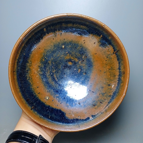 古玩陶瓷元代，磁州窯茶碗拍賣，當前價格1500元