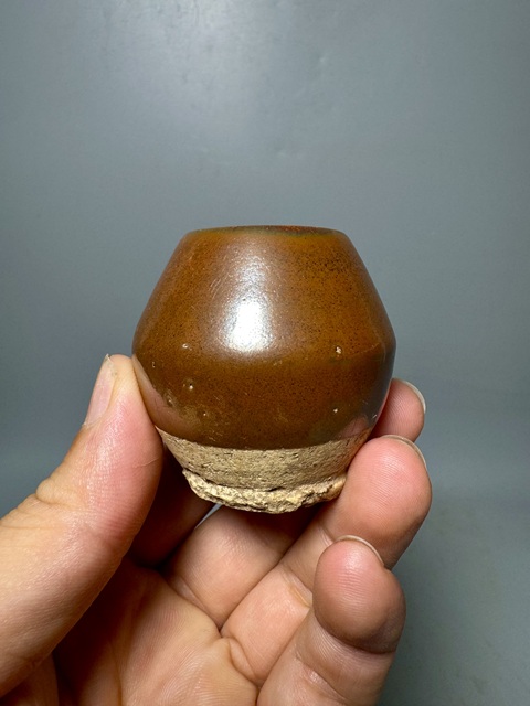古玩陶瓷雞心杯拍賣,當前價格138元