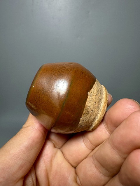 古玩陶瓷雞心杯拍賣,當前價格138元