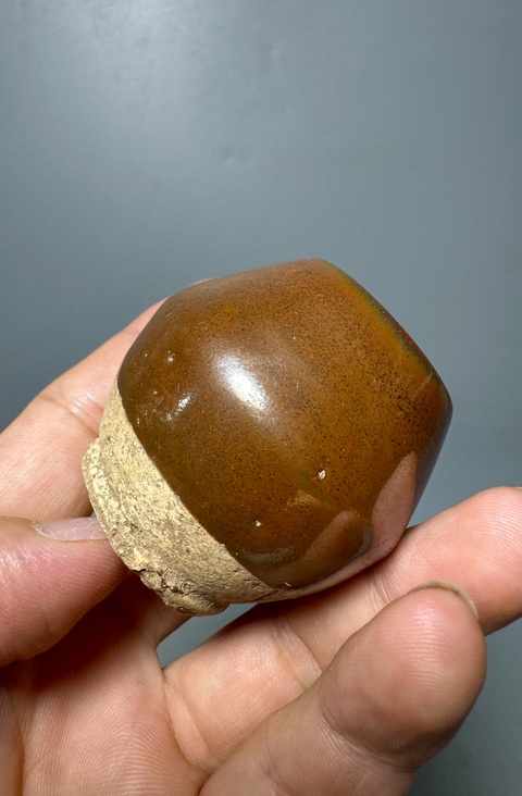 古玩陶瓷雞心杯拍賣,當前價格138元
