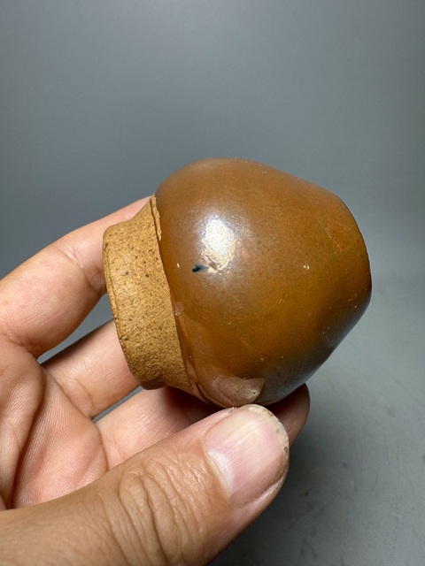 古玩陶瓷雞心杯拍賣，當(dāng)前價格186元