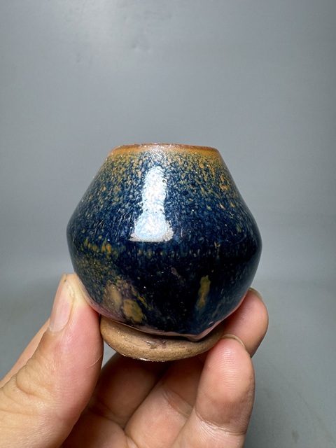 古玩陶瓷雞心杯拍賣，當(dāng)前價(jià)格226元