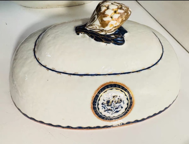 古玩陶瓷清乾隆 徽章瓷真品鑒賞圖