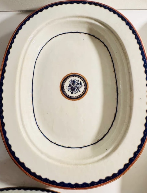 古玩陶瓷清乾隆 徽章瓷真品鑒賞圖