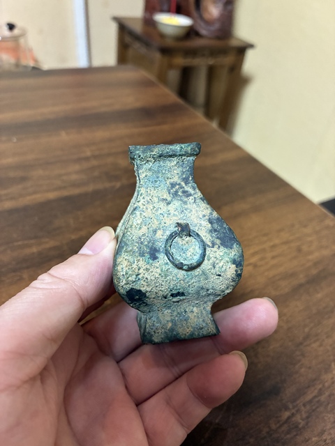 古玩銅器銅方壺拍賣，當前價格3888元