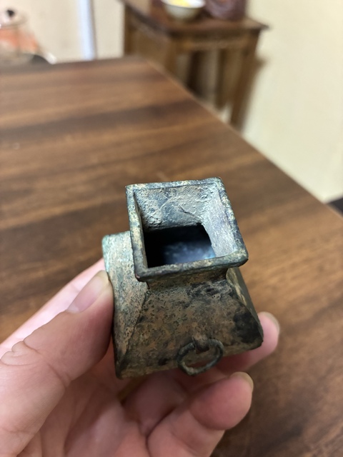 古玩銅器銅方壺拍賣，當前價格3888元