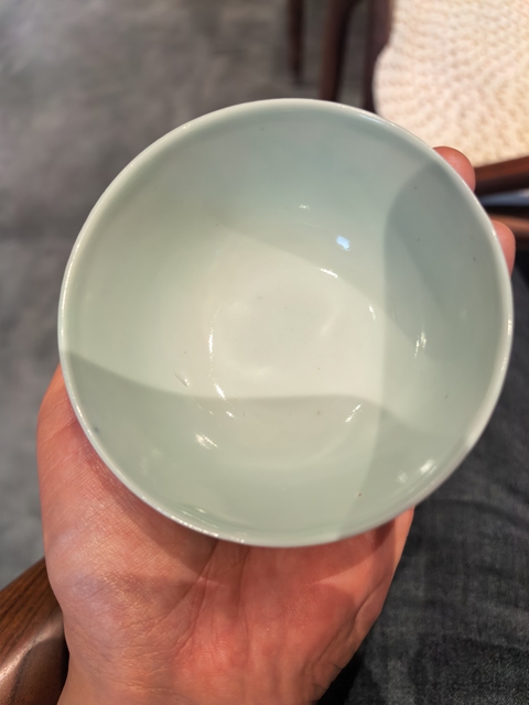 古玩陶瓷青花杯拍賣，當前價格6000元