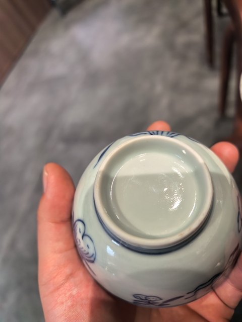 古玩陶瓷青花杯拍賣，當前價格6000元