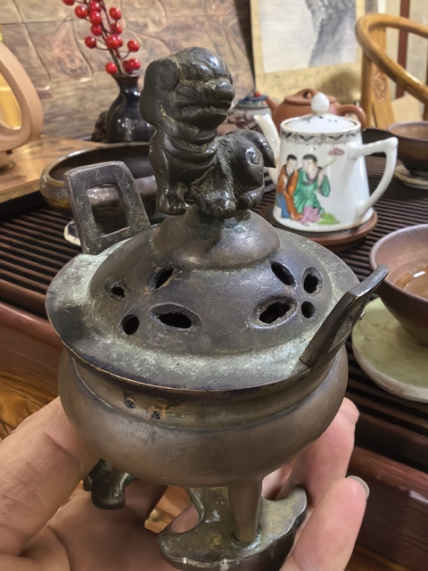 古玩銅器銅爐真品鑒賞圖