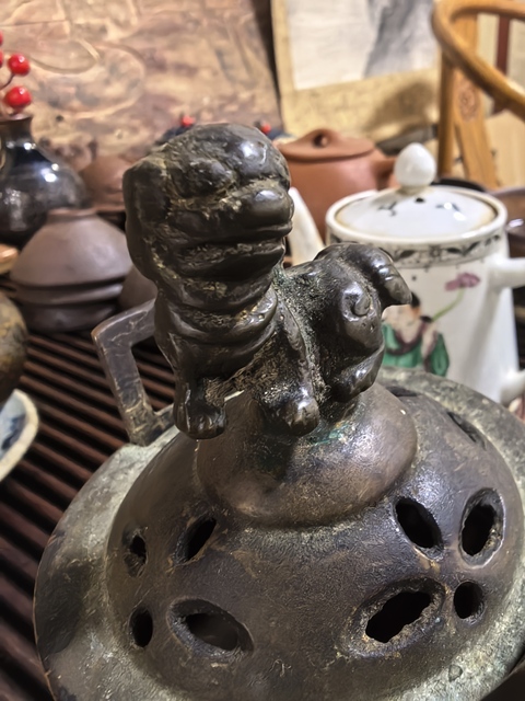 古玩銅器銅爐真品鑒賞圖