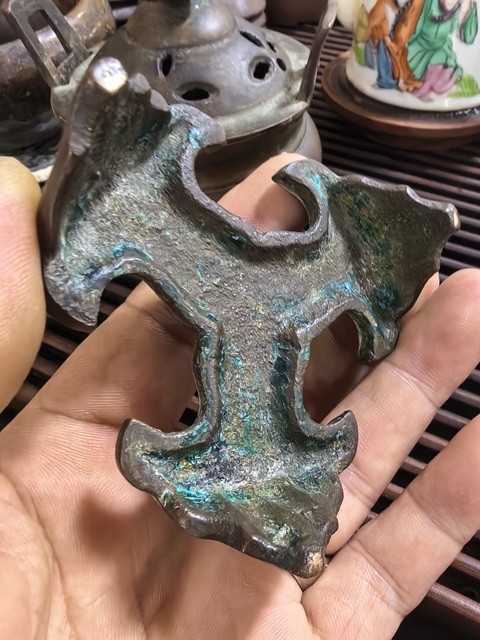 古玩銅器銅爐真品鑒賞圖